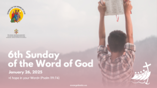 January 26 marks the 6th ‘Sunday of the Word of God’ this celebration to be held in the Jubilee Year